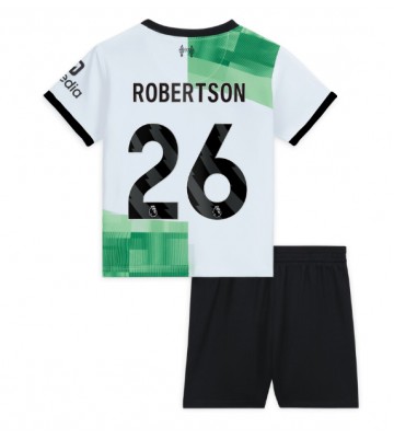 Liverpool Andrew Robertson #26 Replica Away Stadium Kit for Kids 2023-24 Short Sleeve (+ pants)